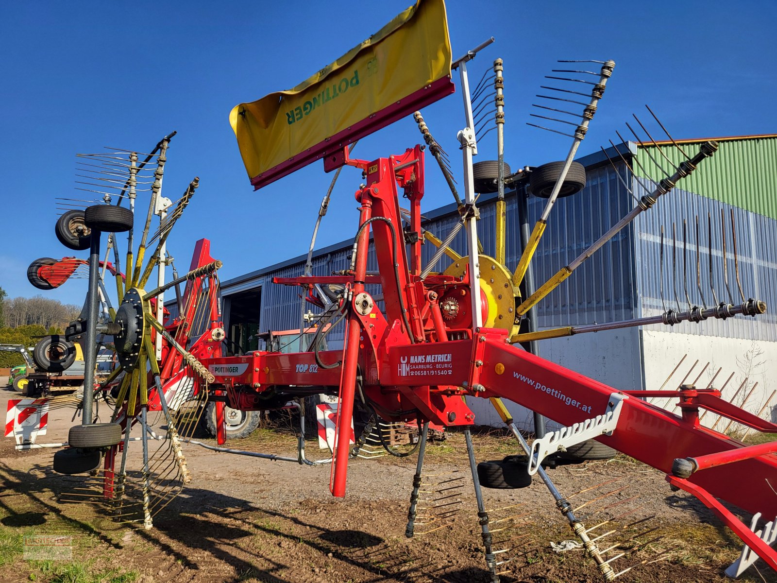 Schwader tipa Pöttinger Top 812, Gebrauchtmaschine u Kirkel-Altstadt (Slika 1)