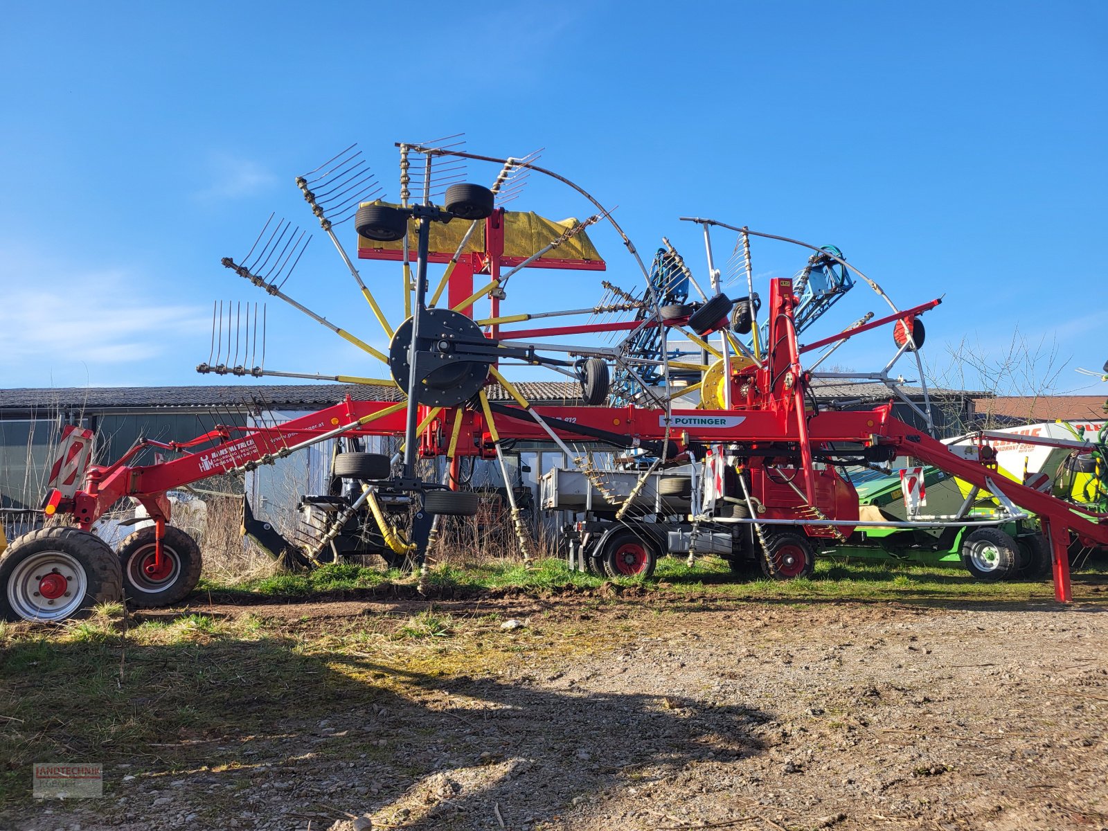 Schwader tipa Pöttinger Top 812, Gebrauchtmaschine u Kirkel-Altstadt (Slika 2)