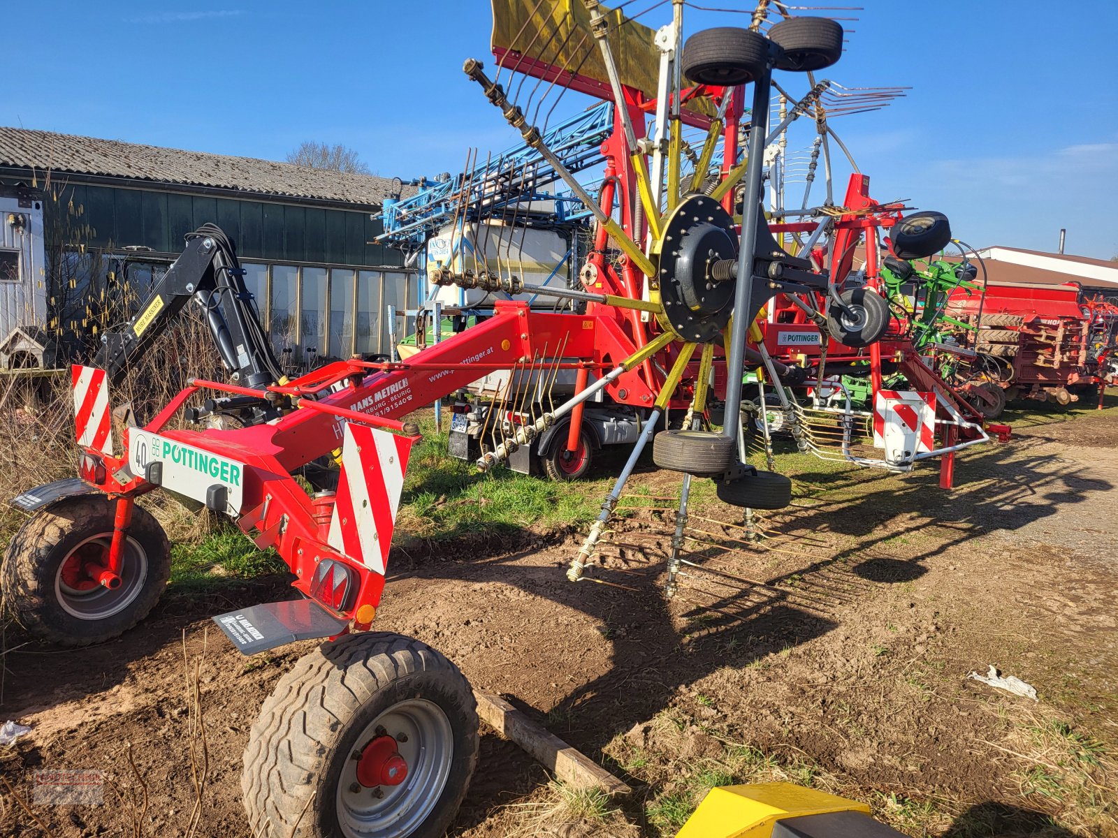 Schwader tipa Pöttinger Top 812, Gebrauchtmaschine u Kirkel-Altstadt (Slika 3)