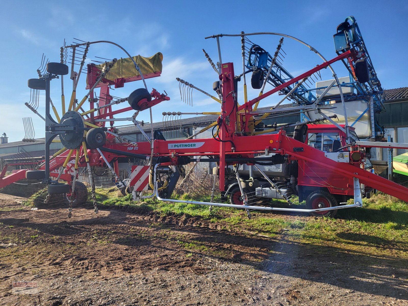 Schwader tipa Pöttinger Top 812, Gebrauchtmaschine u Kirkel-Altstadt (Slika 4)