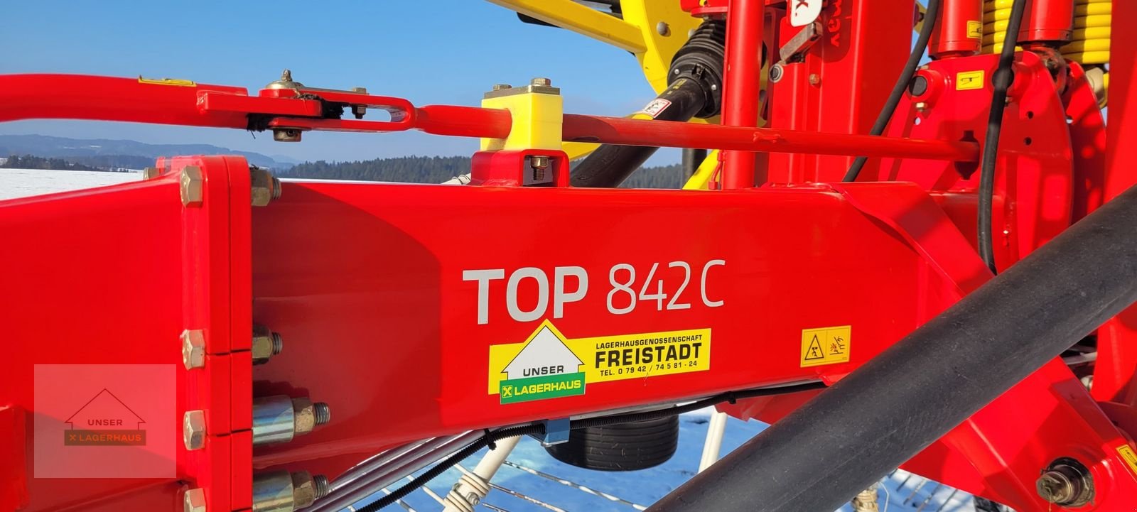 Schwader del tipo Pöttinger Top 842, Gebrauchtmaschine en Freistadt (Imagen 3)