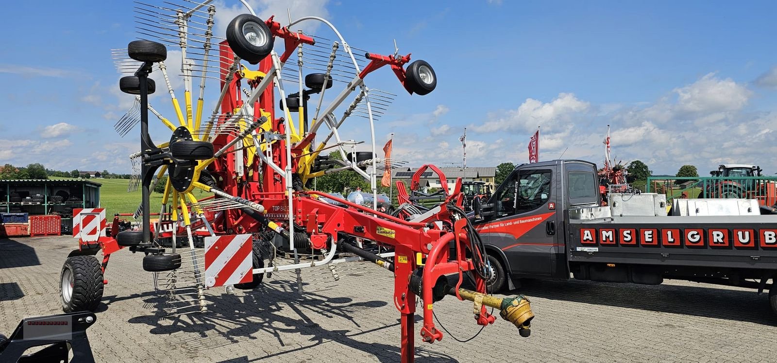 Schwader Türe ait Pöttinger TOP 842C, Gebrauchtmaschine içinde Tarsdorf (resim 4)