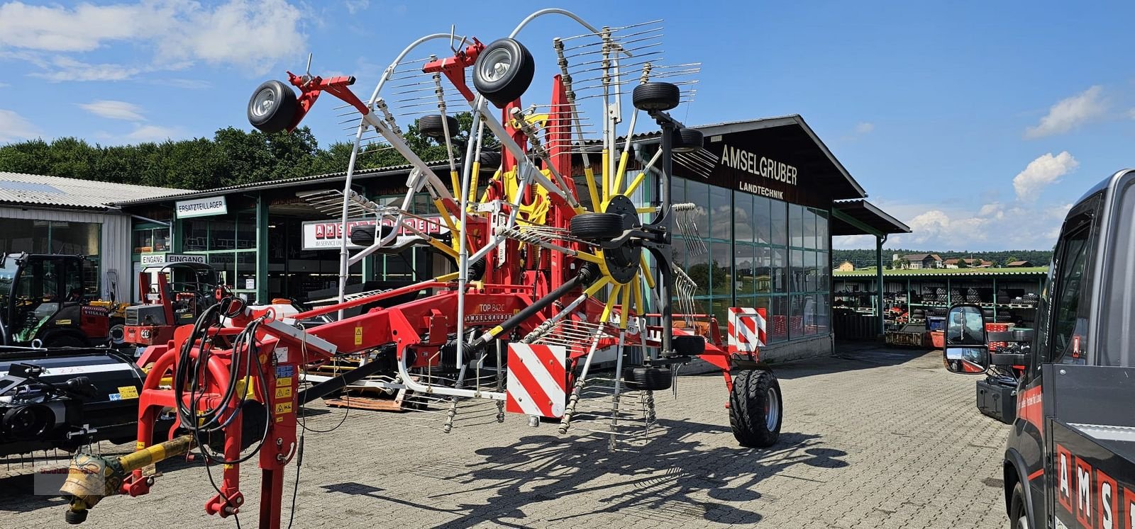 Schwader Türe ait Pöttinger TOP 842C, Gebrauchtmaschine içinde Tarsdorf (resim 1)