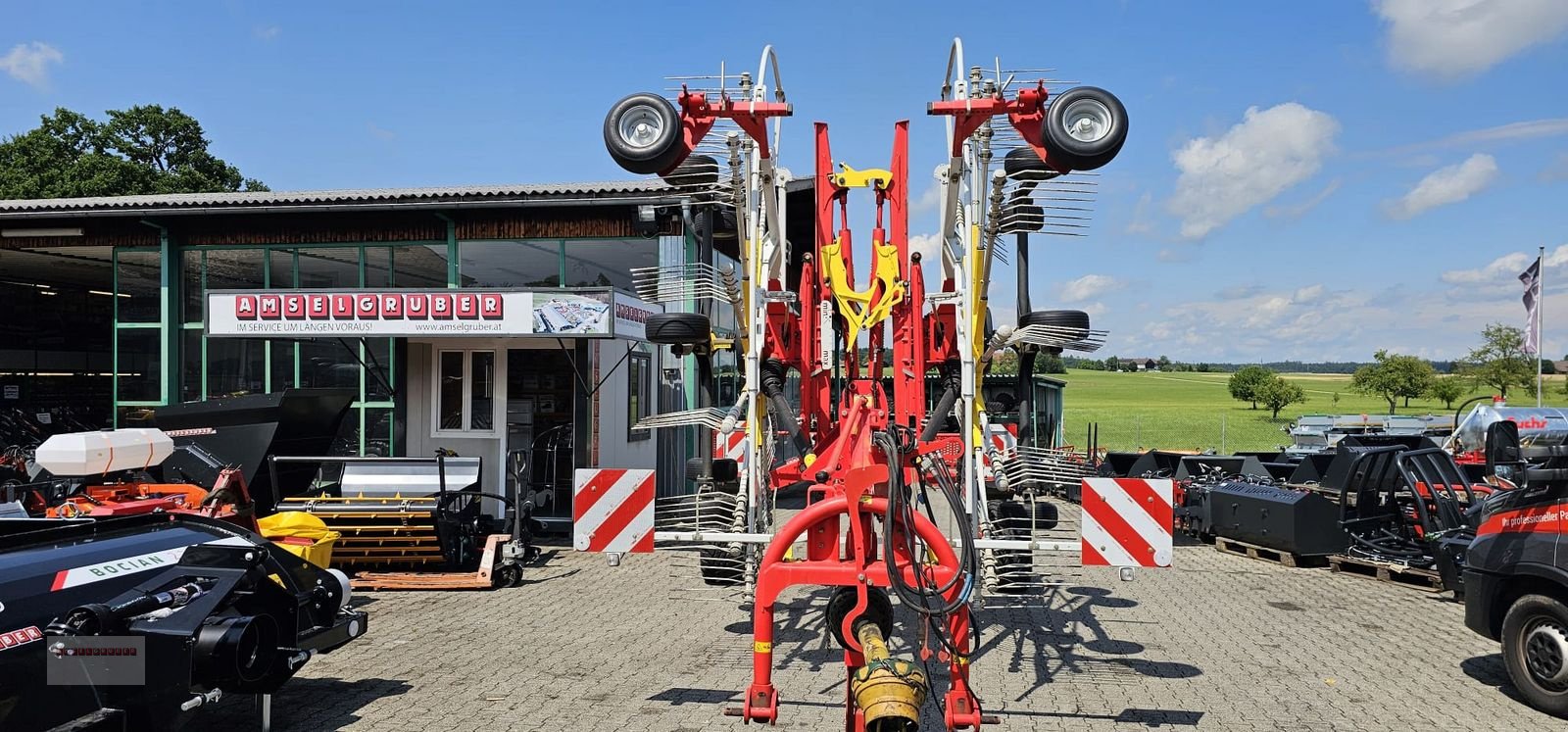 Schwader Türe ait Pöttinger TOP 842C, Gebrauchtmaschine içinde Tarsdorf (resim 14)