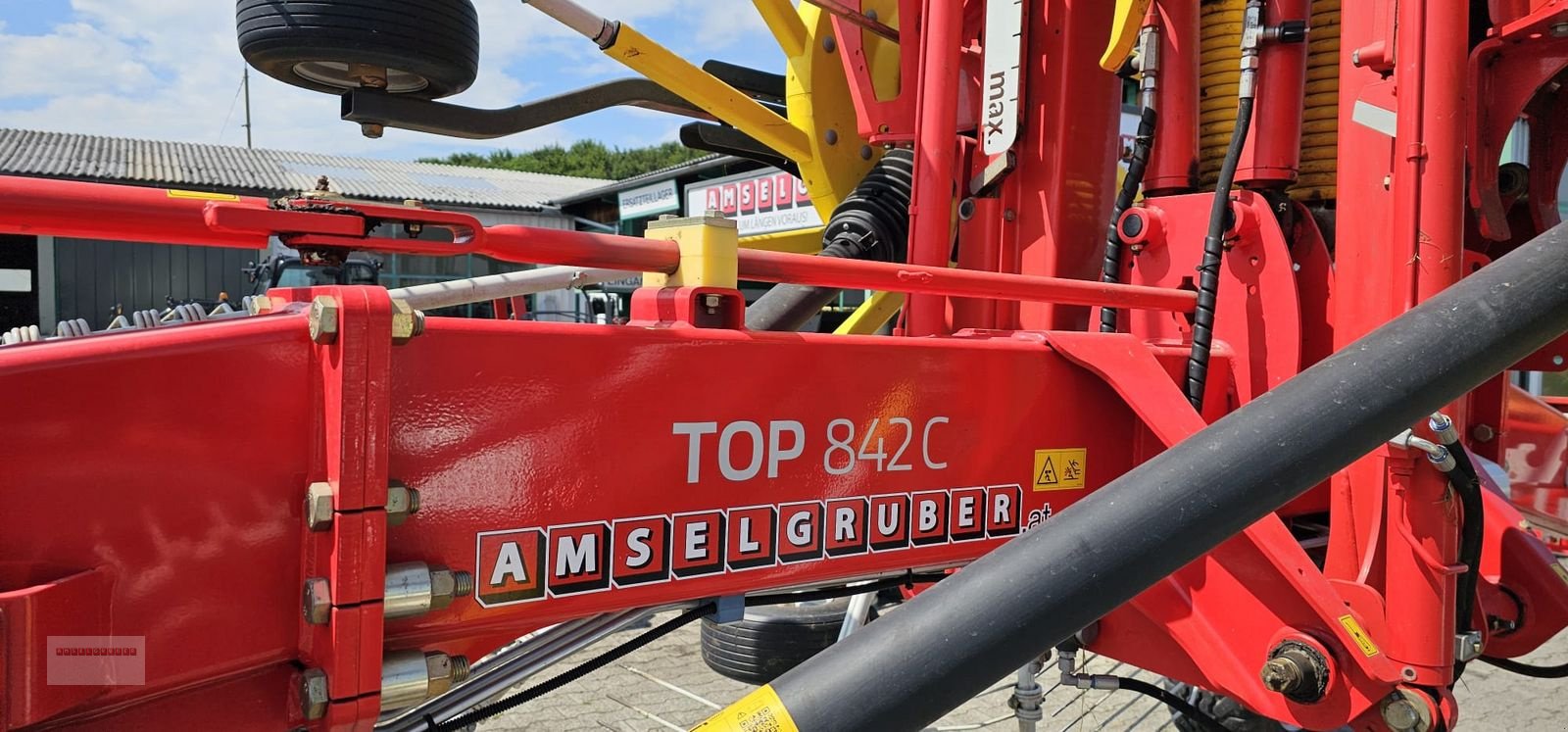 Schwader Türe ait Pöttinger TOP 842C, Gebrauchtmaschine içinde Tarsdorf (resim 2)