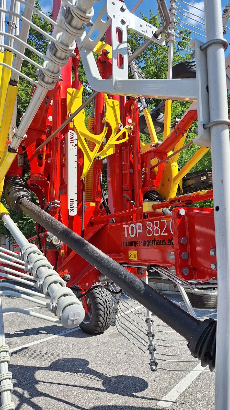 Schwader typu Pöttinger TOP 882 C, Vorführmaschine v Bergheim (Obrázek 10)