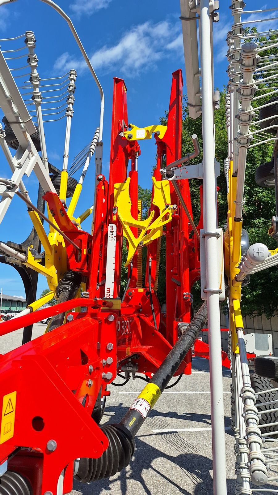 Schwader typu Pöttinger TOP 882 C, Vorführmaschine v Bergheim (Obrázek 4)