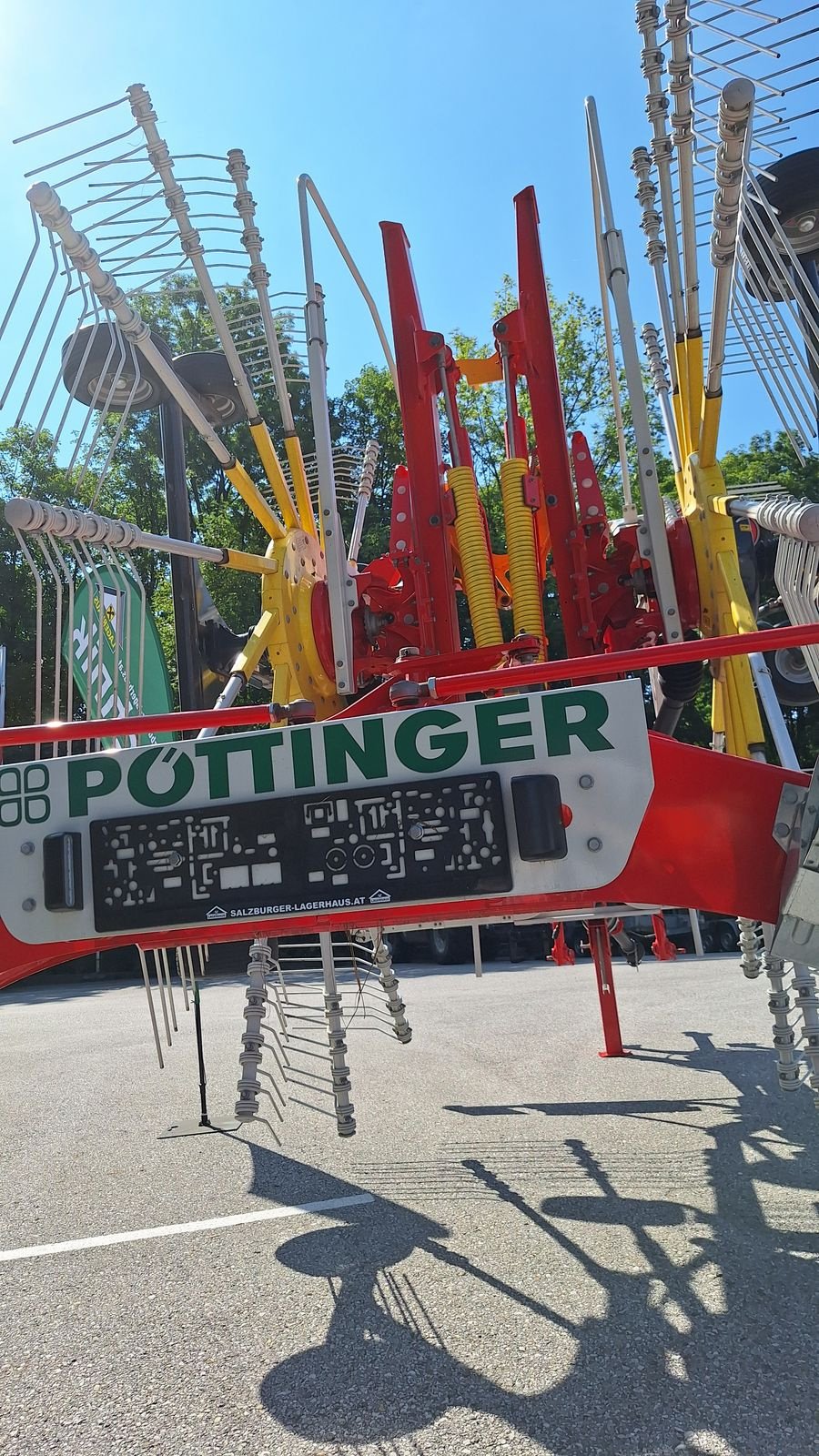 Schwader typu Pöttinger TOP 882 C, Vorführmaschine v Bergheim (Obrázek 7)