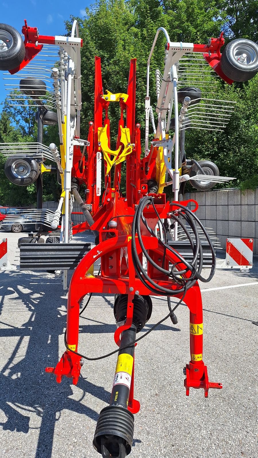 Schwader typu Pöttinger TOP 882 C, Vorführmaschine v Bergheim (Obrázek 2)