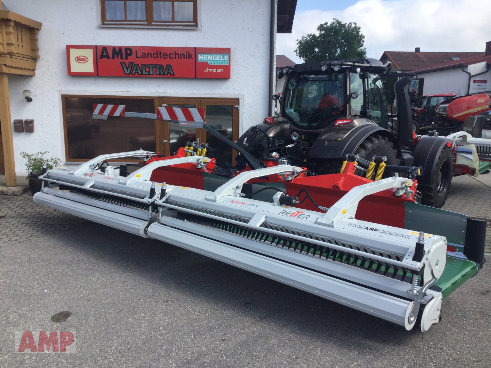 Schwader des Typs Reiter Reiter Respiro R7RD, Neumaschine in Teising (Bild 1)