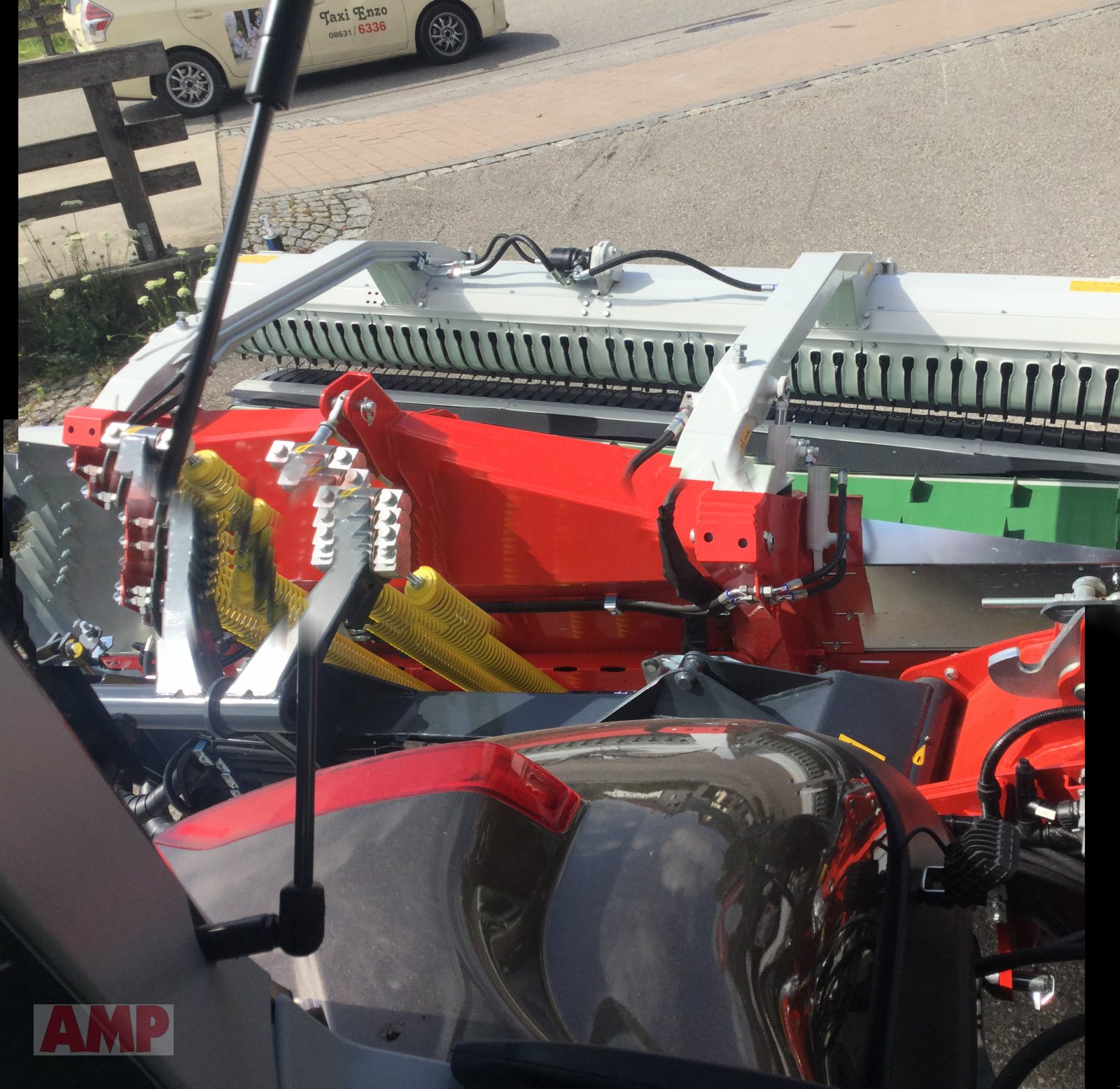 Schwader des Typs Reiter Reiter Respiro R7RD, Neumaschine in Teising (Bild 5)