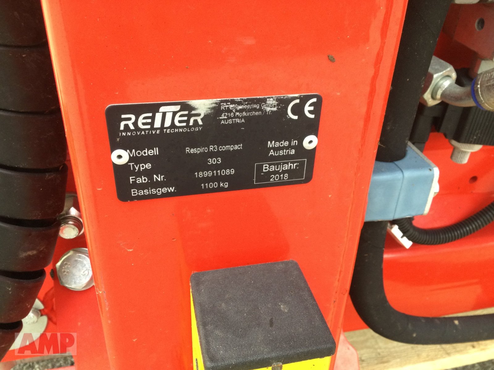 Schwader типа Reiter RESPIRO R3 Compact, Gebrauchtmaschine в Teising (Фотография 5)