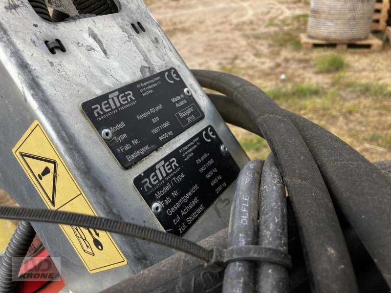 Schwader des Typs Reiter Respiro R9 Profi 820, Gebrauchtmaschine in Spelle (Bild 12)