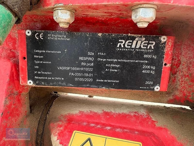 Schwader tipa Reiter Respiro R9 Profi Bandschwader 9m, Gebrauchtmaschine u Montmajor (Slika 14)