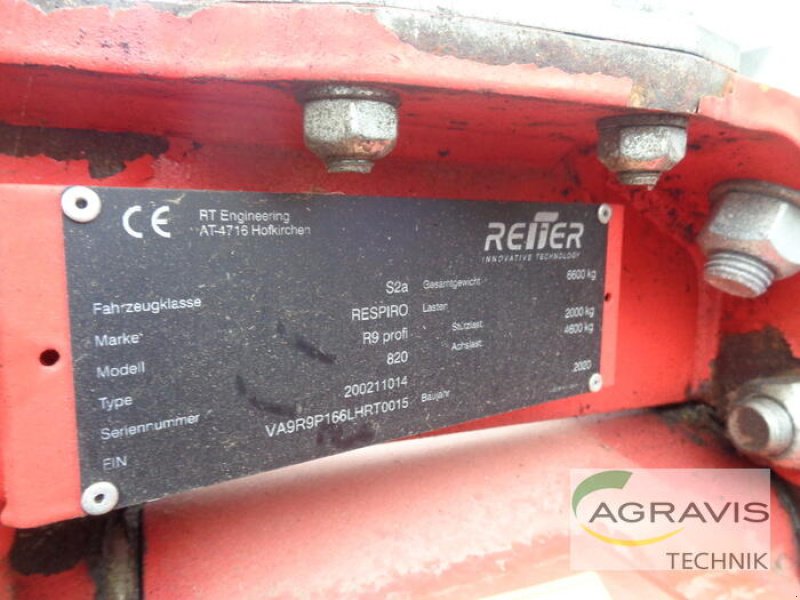 Schwader typu Reiter RESPIRO R9, Gebrauchtmaschine v Nartum (Obrázek 10)