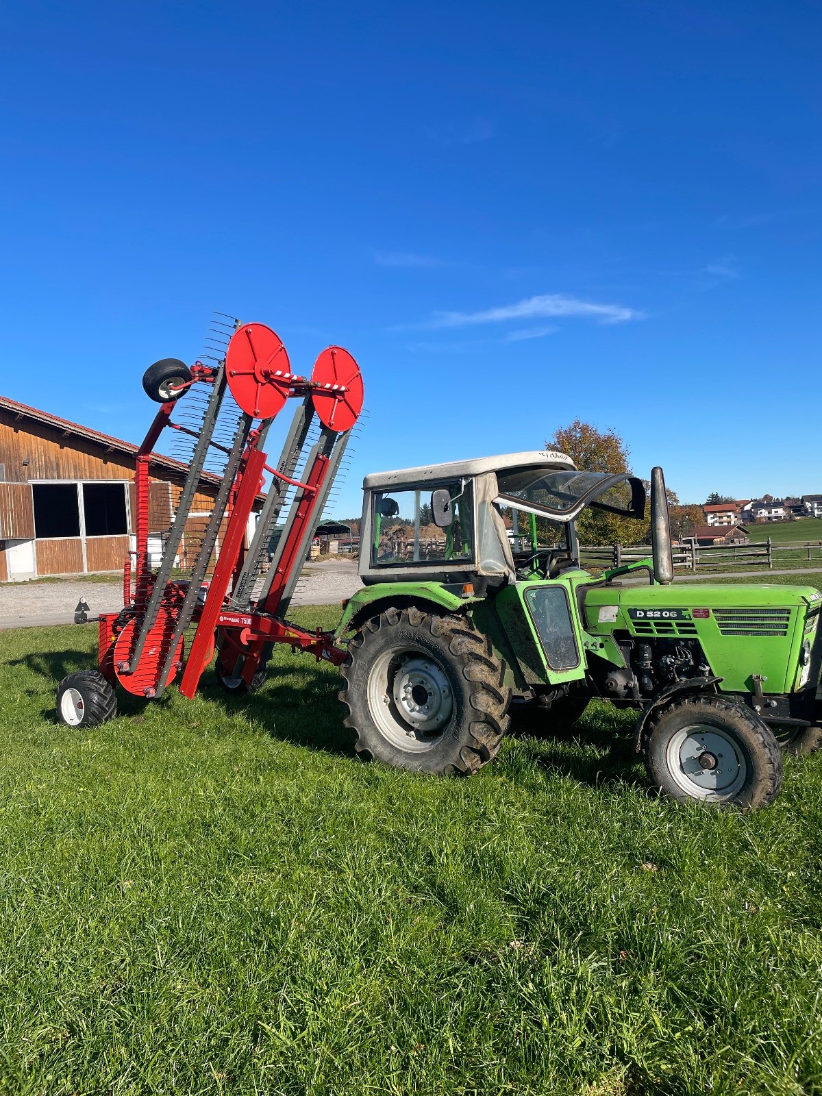 Schwader del tipo Repossi 7500C, Gebrauchtmaschine en Obersöchering (Imagen 1)