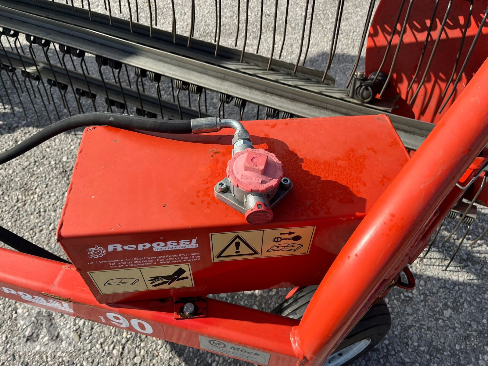 Schwader tip Repossi Fortuna, Gebrauchtmaschine in Antdorf (Poză 10)