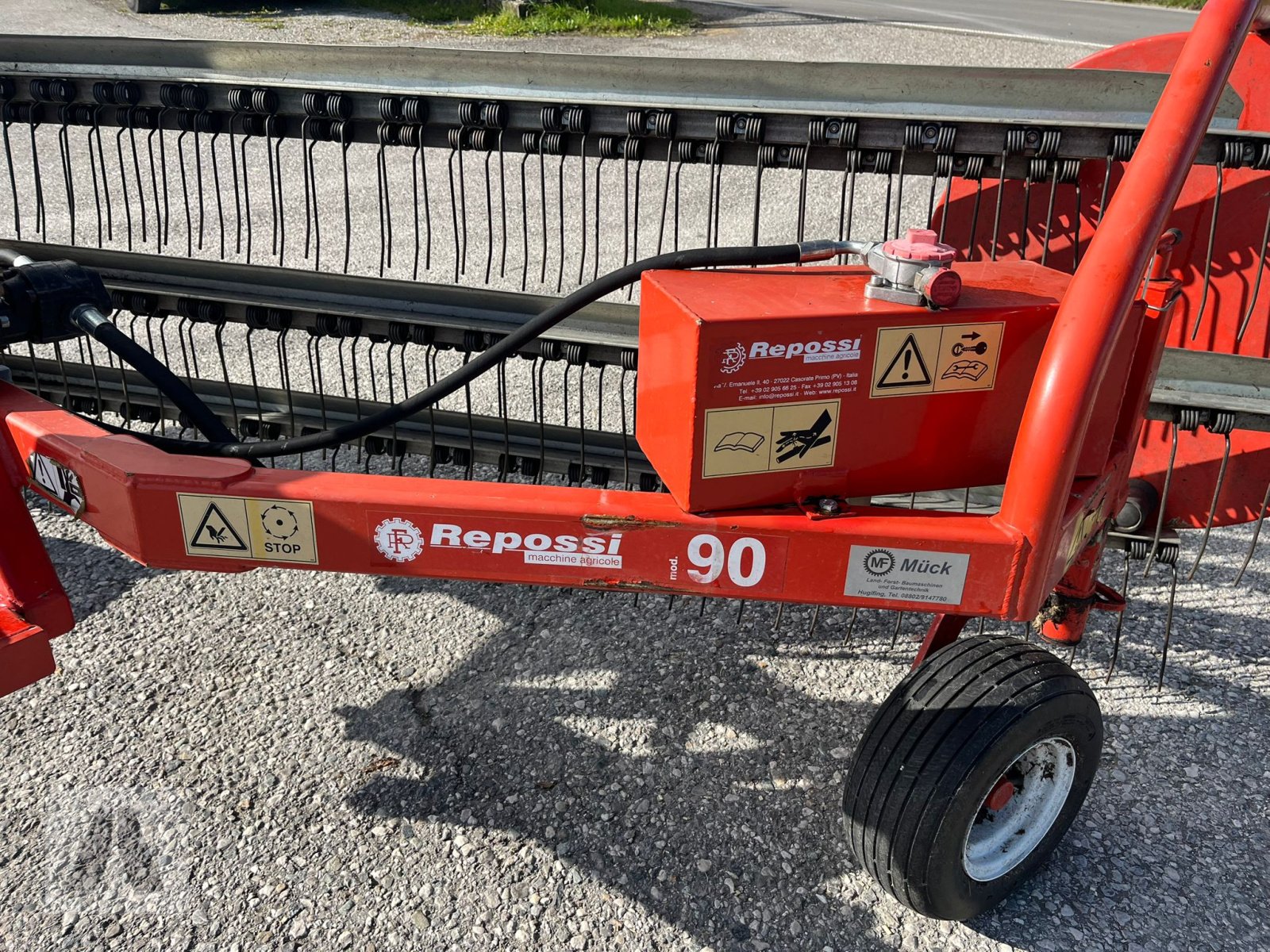 Schwader tip Repossi Fortuna, Gebrauchtmaschine in Antdorf (Poză 11)