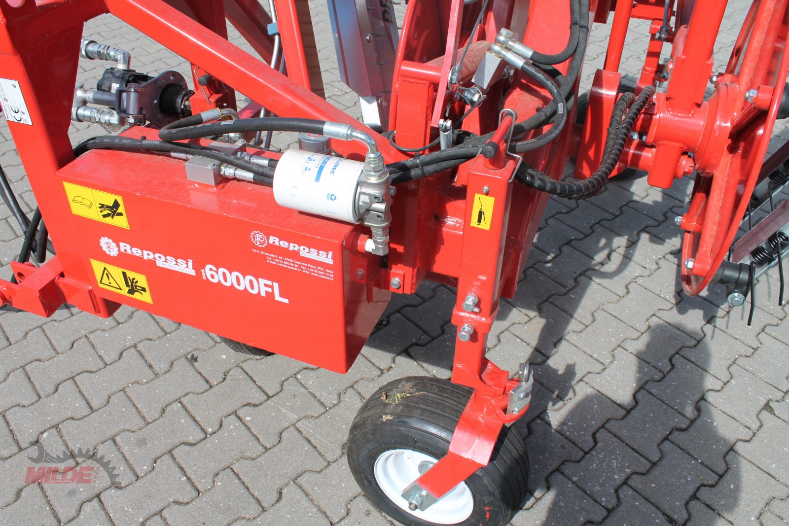 Schwader of the type Repossi MOD 6000 FL BIG, Gebrauchtmaschine in Gebenbach (Picture 7)