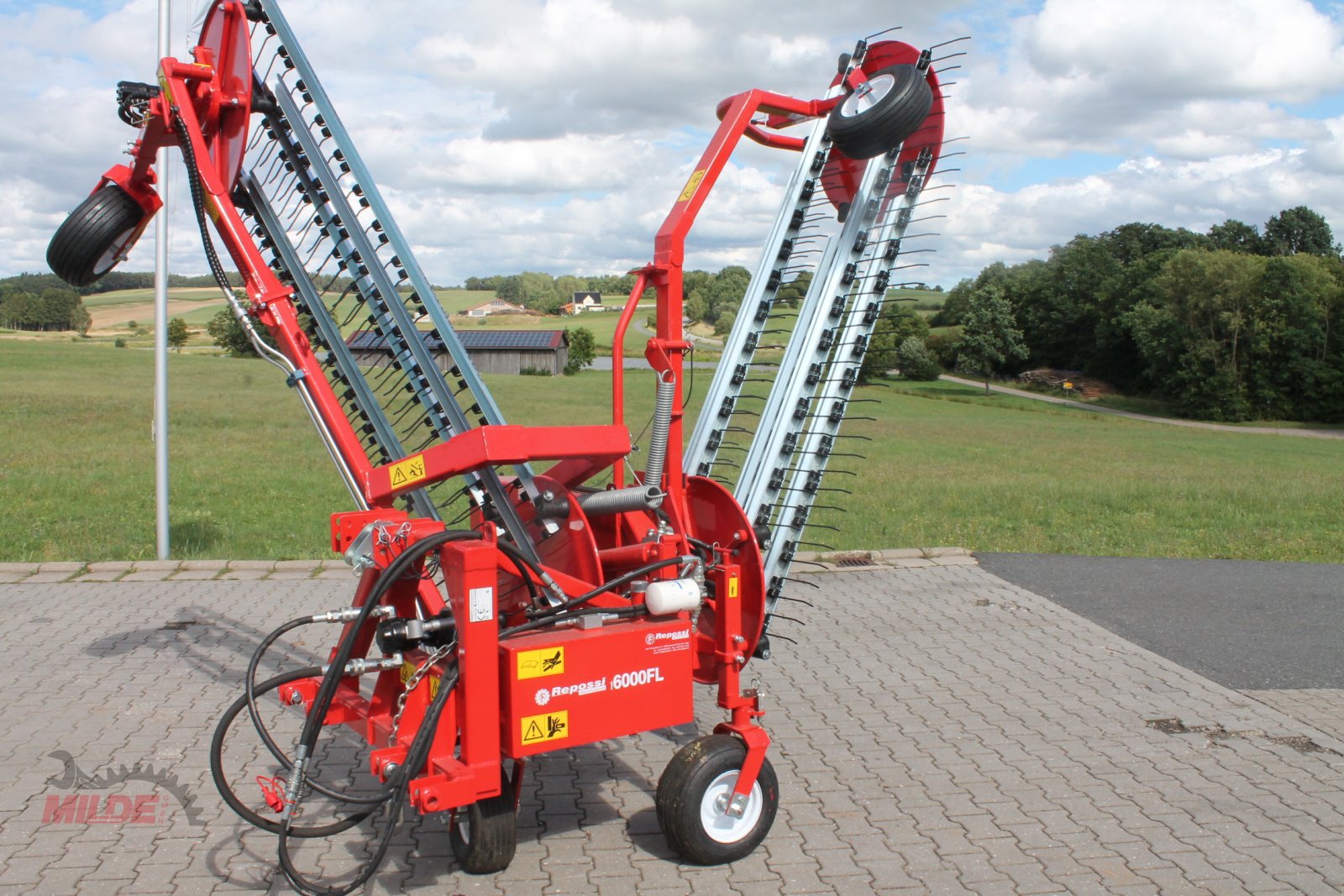 Schwader of the type Repossi MOD 6000 FL BIG, Gebrauchtmaschine in Gebenbach (Picture 9)