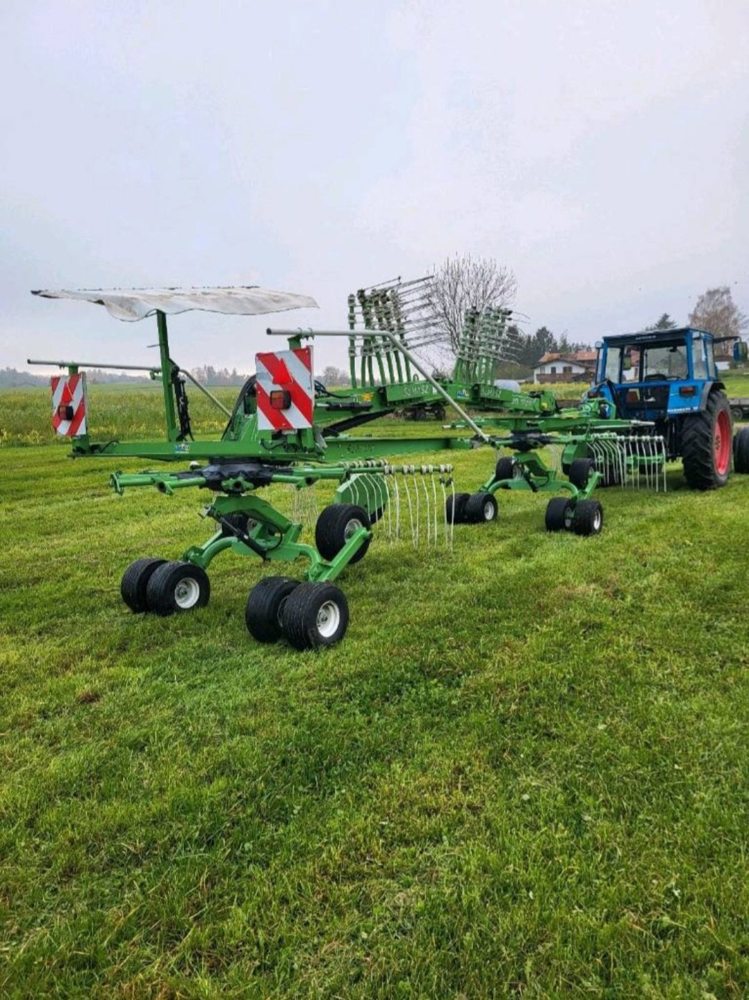 Schwader tipa SaMASZ Duo 740, Gebrauchtmaschine u Inning (Slika 1)