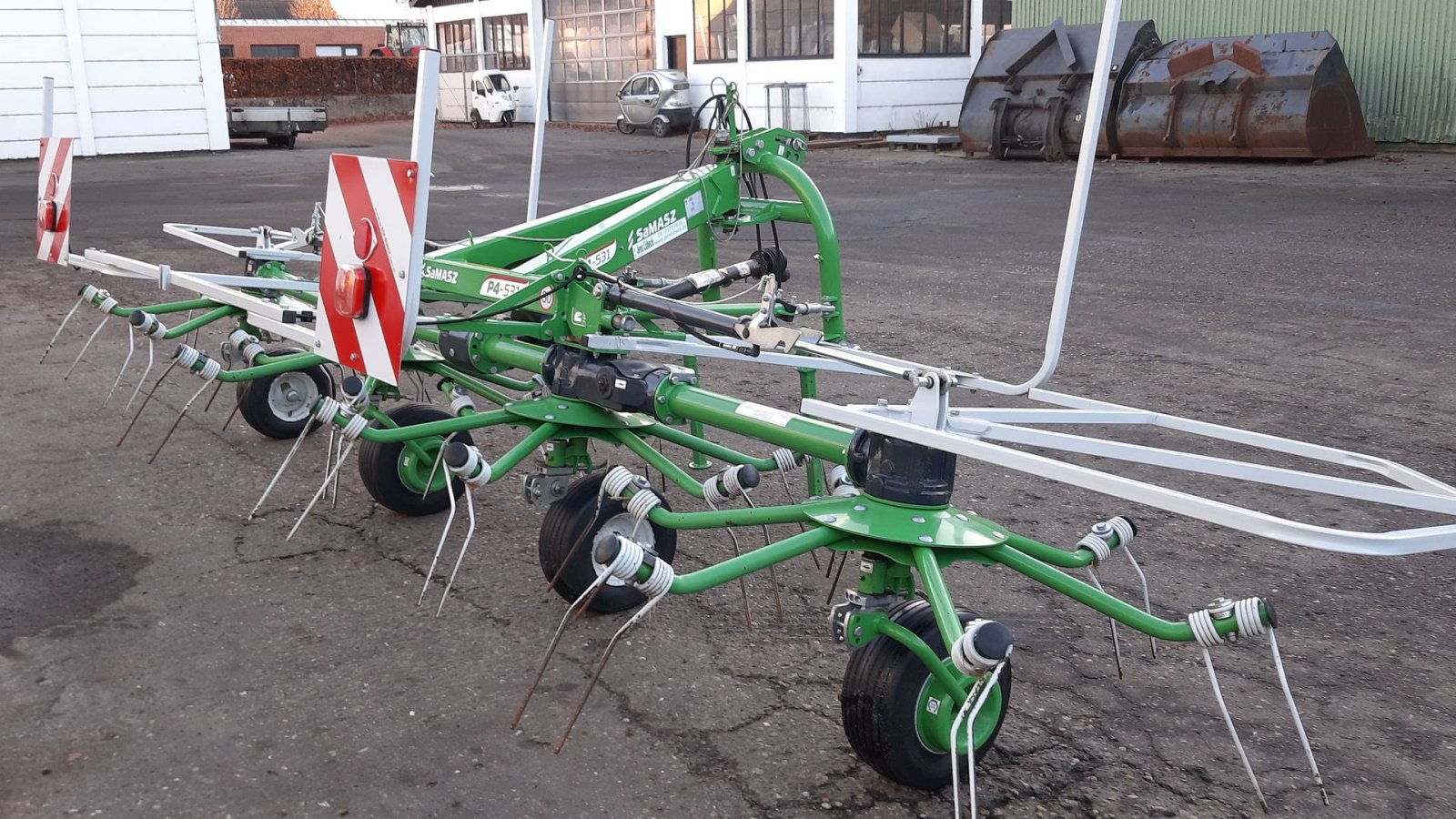 Schwader типа SaMASZ P4-530, Gebrauchtmaschine в Hadsund (Фотография 4)