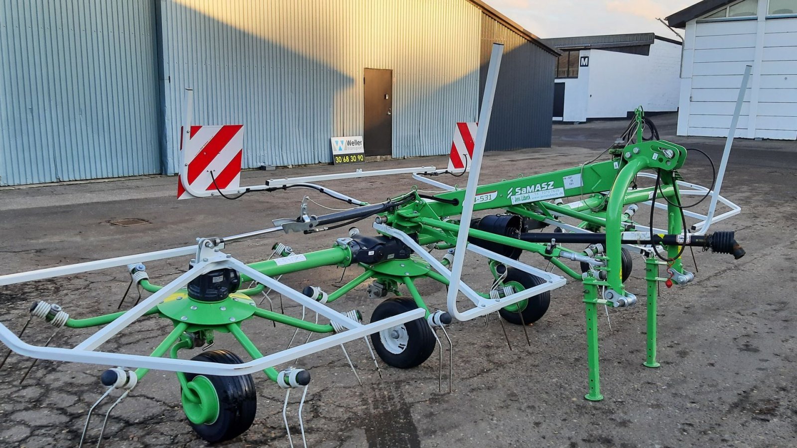 Schwader типа SaMASZ P4-530, Gebrauchtmaschine в Hadsund (Фотография 3)