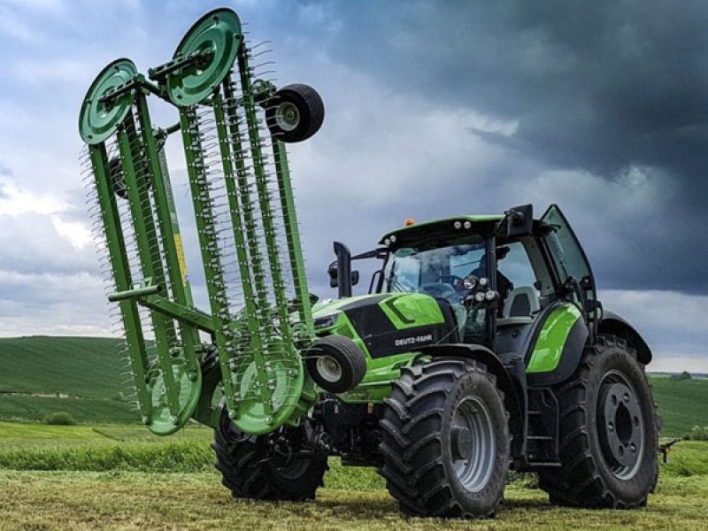 Schwader Türe ait SaMASZ Twist 600 rive, Gebrauchtmaschine içinde Vrå (resim 8)