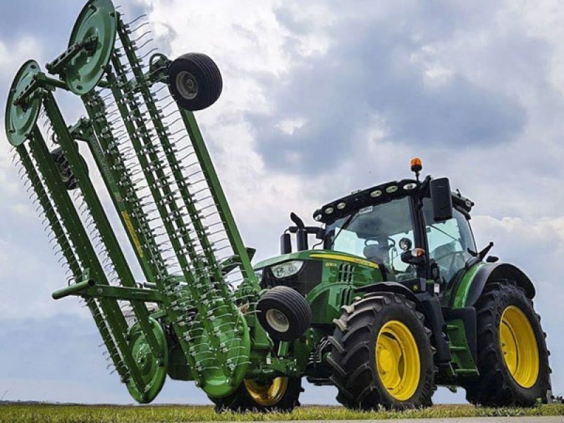 Schwader Türe ait SaMASZ Twist 600 rive, Gebrauchtmaschine içinde Vrå (resim 7)