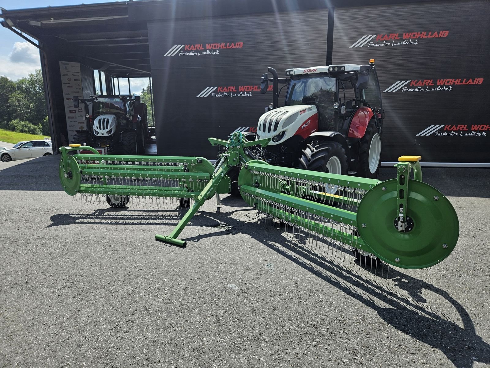 Schwader des Typs SaMASZ Twist 600, Neumaschine in Sulzberg (Bild 2)