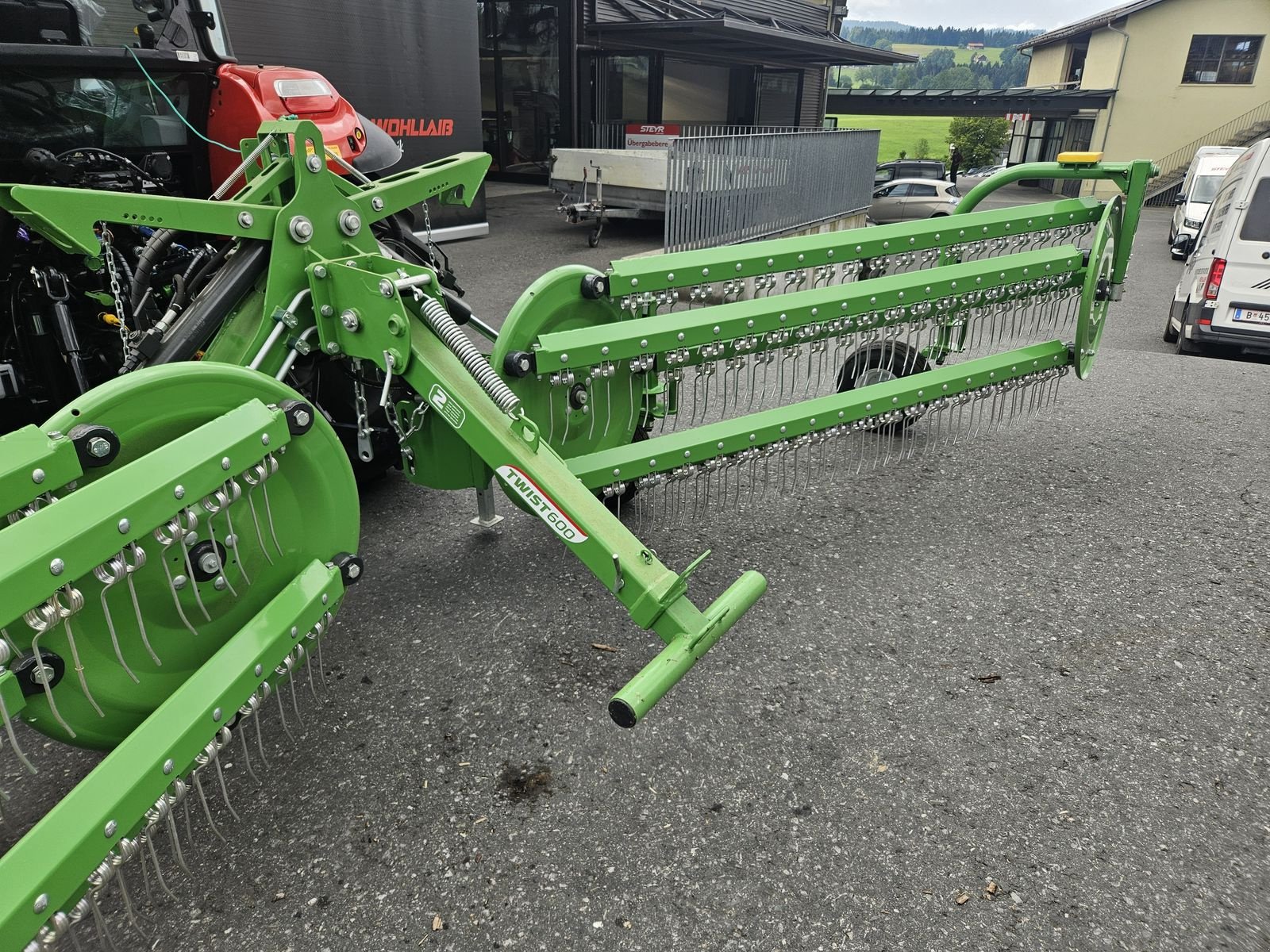 Schwader des Typs SaMASZ Twist 600, Neumaschine in Sulzberg (Bild 10)