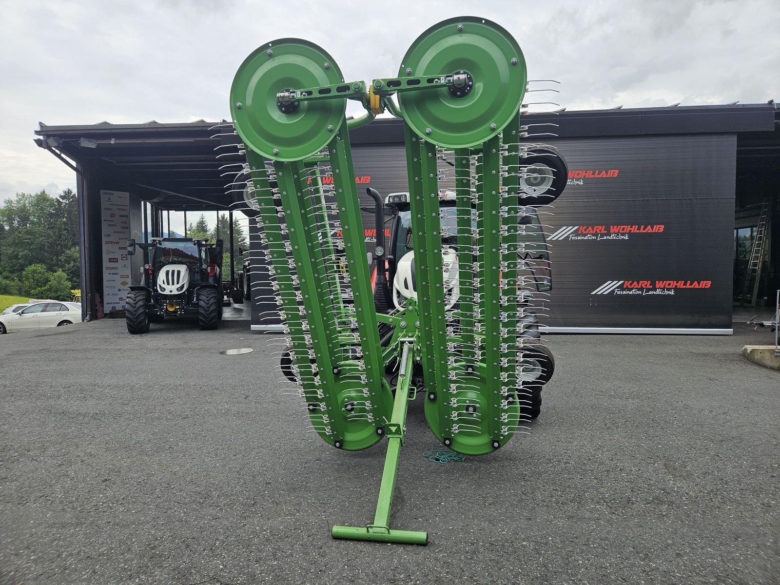 Schwader des Typs SaMASZ Twist 600, Neumaschine in Sulzberg (Bild 20)