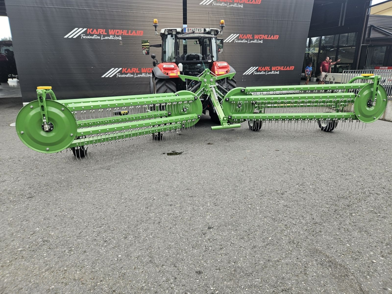 Schwader des Typs SaMASZ Twist 600, Neumaschine in Sulzberg (Bild 13)