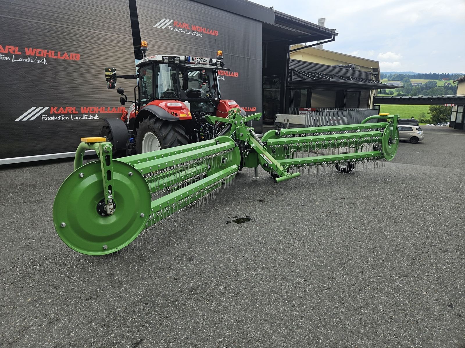 Schwader des Typs SaMASZ Twist 600, Neumaschine in Sulzberg (Bild 5)