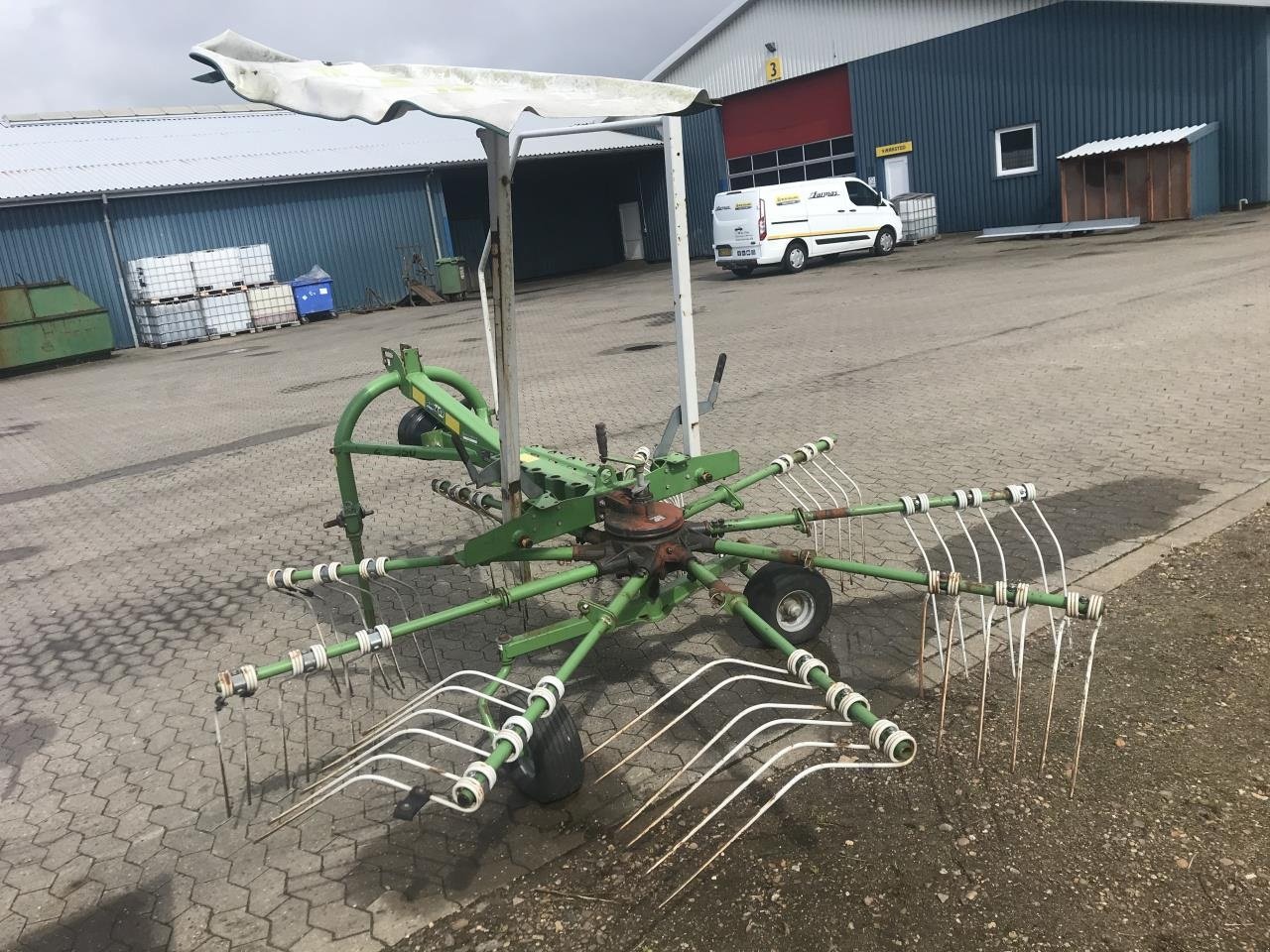 Schwader of the type SaMASZ Z-350 rive, Gebrauchtmaschine in Viborg (Picture 3)