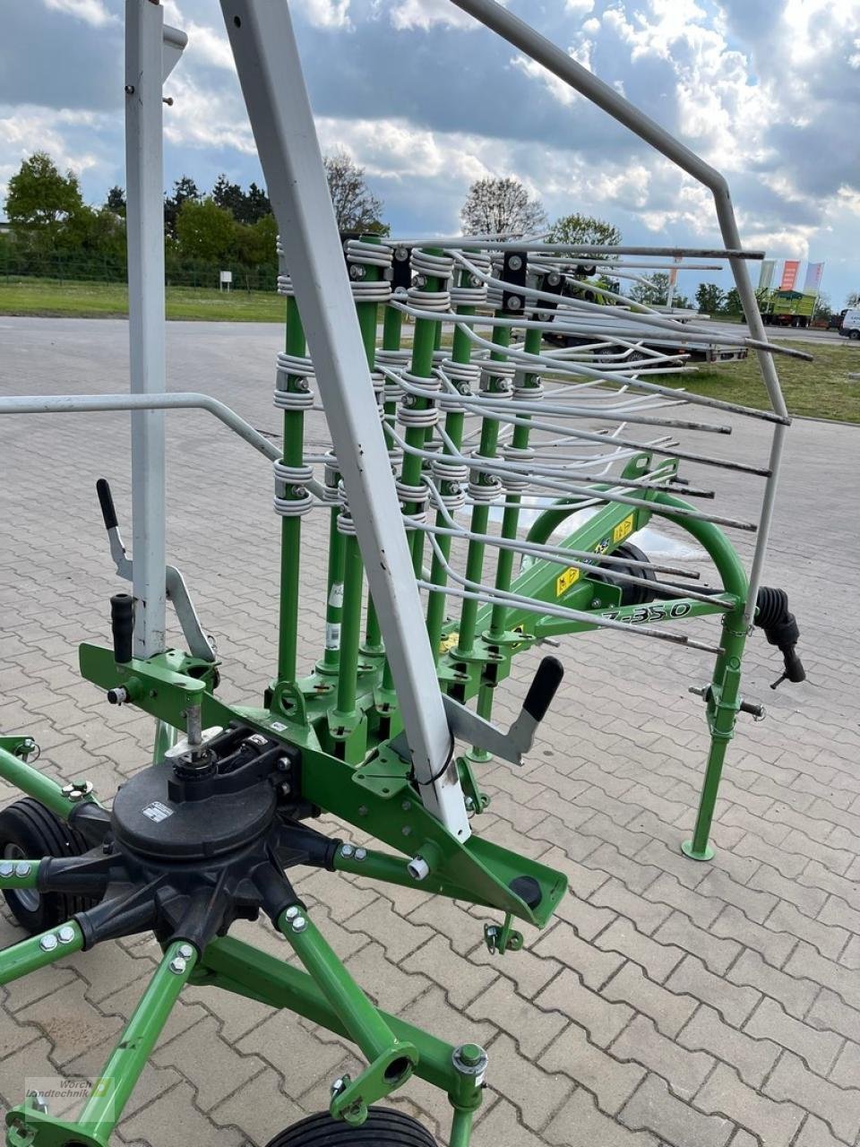 Schwader des Typs SaMASZ Z 350, Gebrauchtmaschine in Schora (Bild 2)