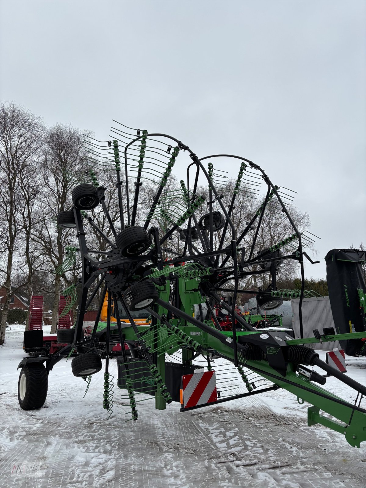 Schwader Türe ait SaMASZ Z2- 960 Zweikreiselschwader, Neumaschine içinde Berumerfehn (resim 1)