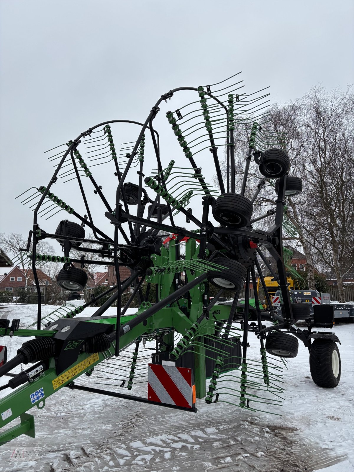 Schwader Türe ait SaMASZ Z2- 960 Zweikreiselschwader, Neumaschine içinde Berumerfehn (resim 2)