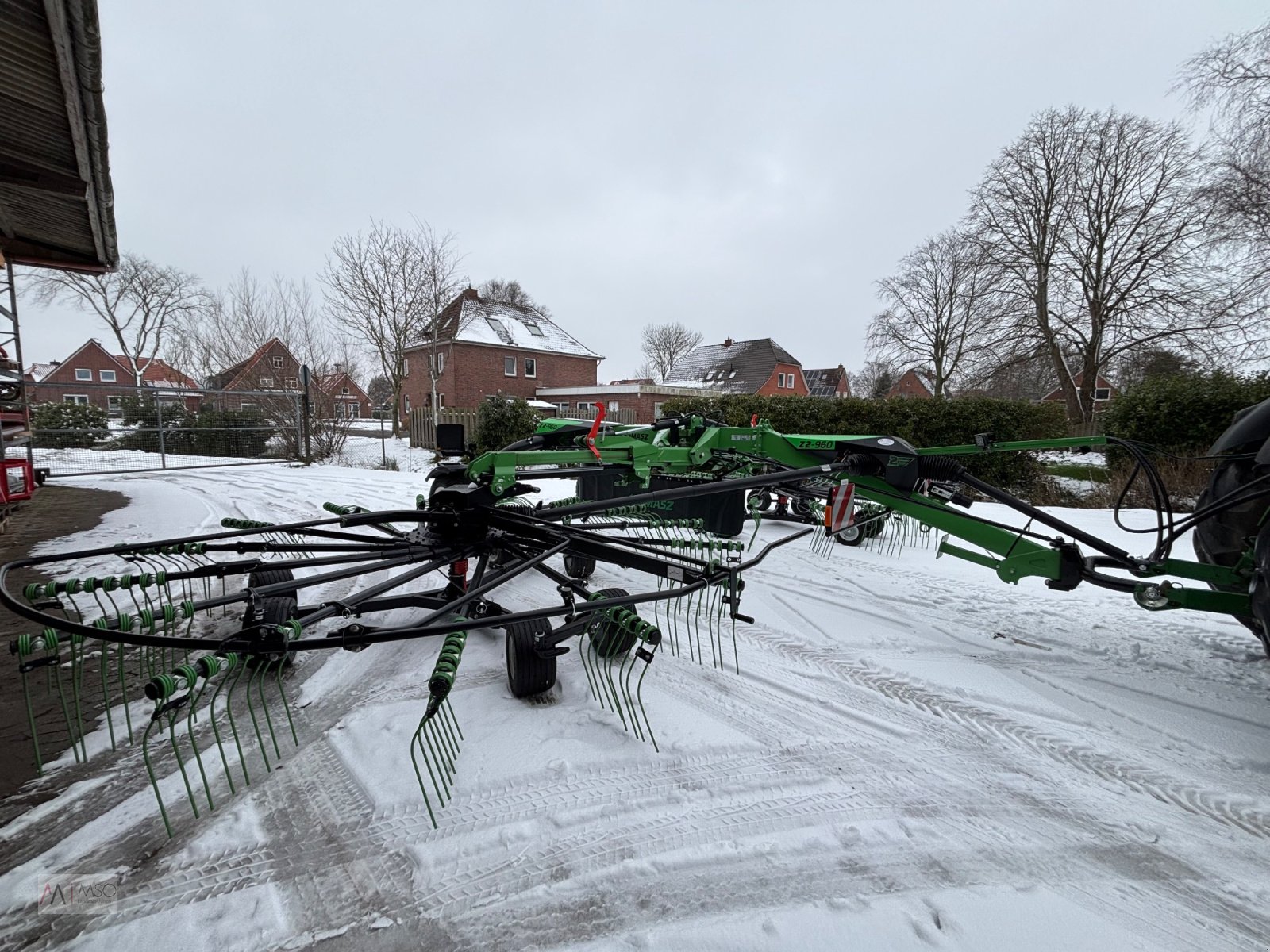 Schwader Türe ait SaMASZ Z2- 960 Zweikreiselschwader, Neumaschine içinde Berumerfehn (resim 10)