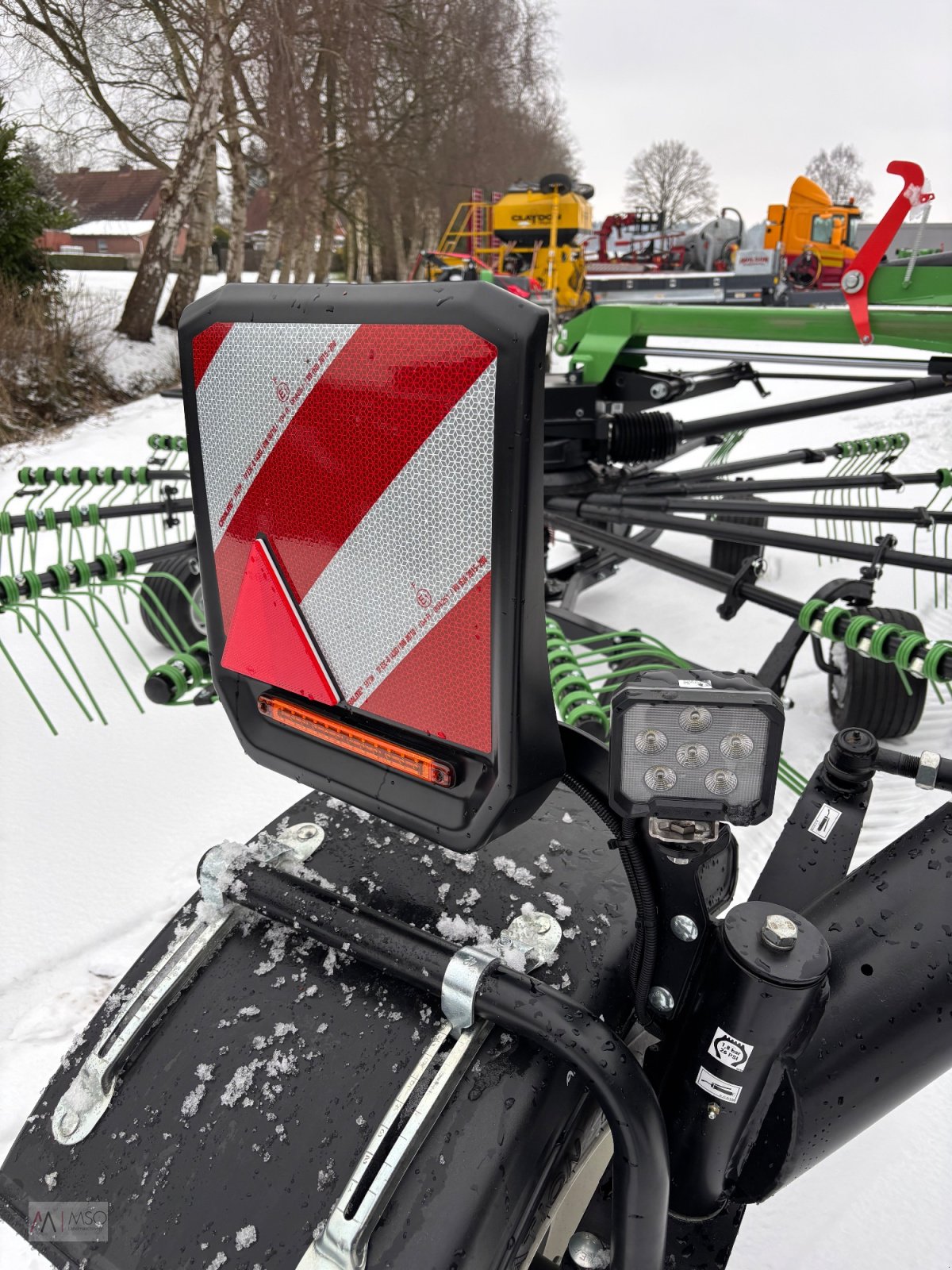 Schwader Türe ait SaMASZ Z2- 960 Zweikreiselschwader, Neumaschine içinde Berumerfehn (resim 17)