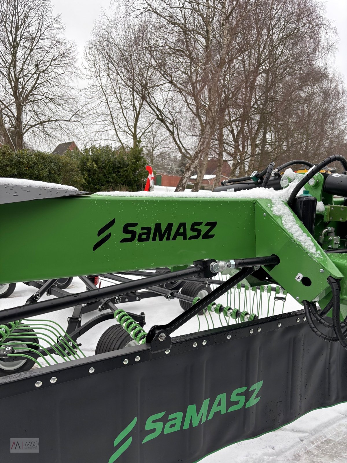 Schwader Türe ait SaMASZ Z2- 960 Zweikreiselschwader, Neumaschine içinde Berumerfehn (resim 18)