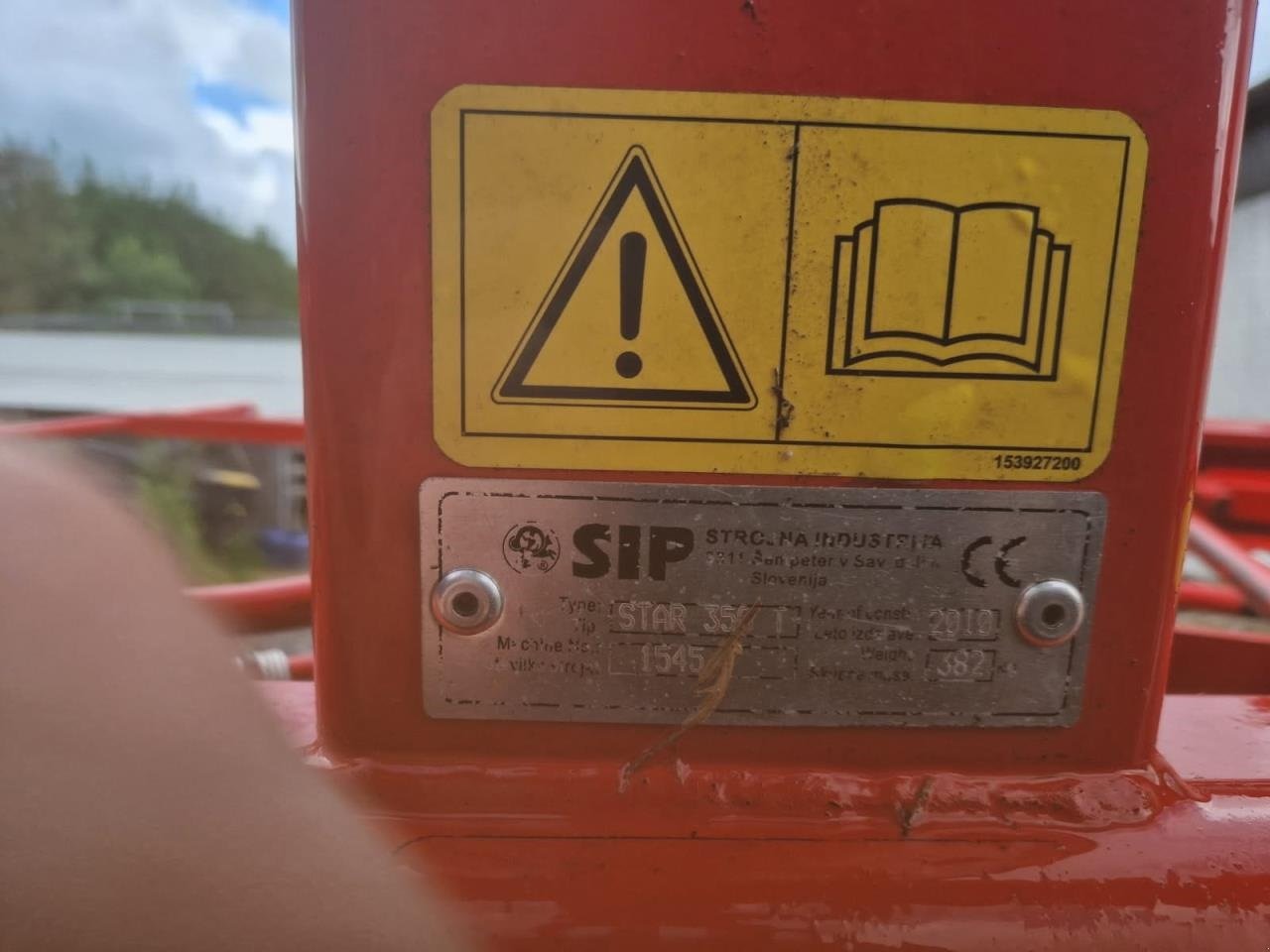 Schwader vrste SIP 350 T  rive, Gebrauchtmaschine v Tarm (Slika 4)