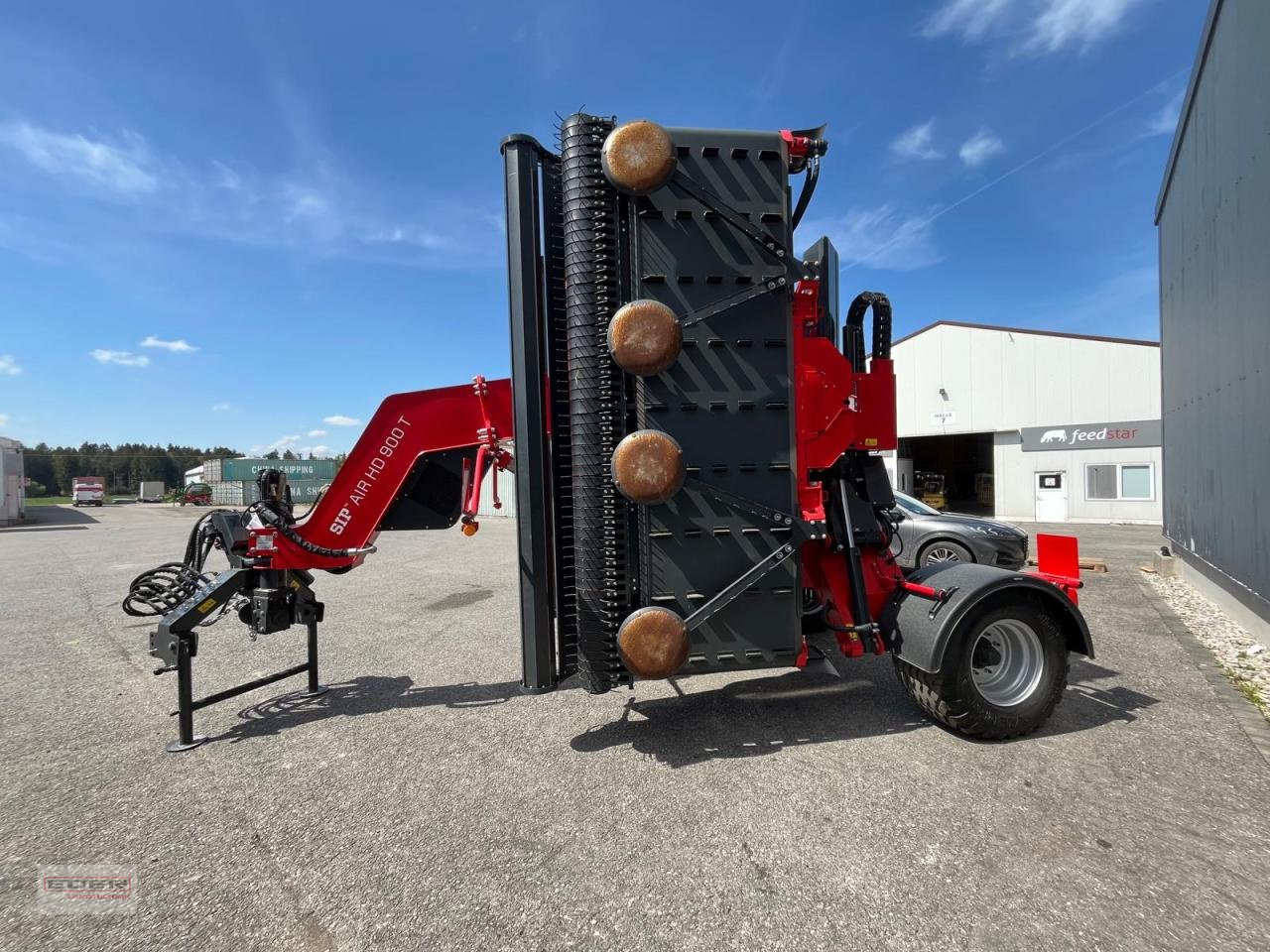 Schwader typu SIP Air 900 T, Vorführmaschine v Tuntenhausen (Obrázek 3)