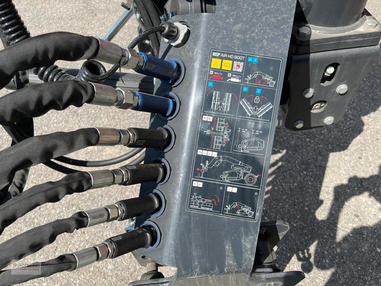 Schwader typu SIP Air 900 T, Vorführmaschine v Tuntenhausen (Obrázek 17)