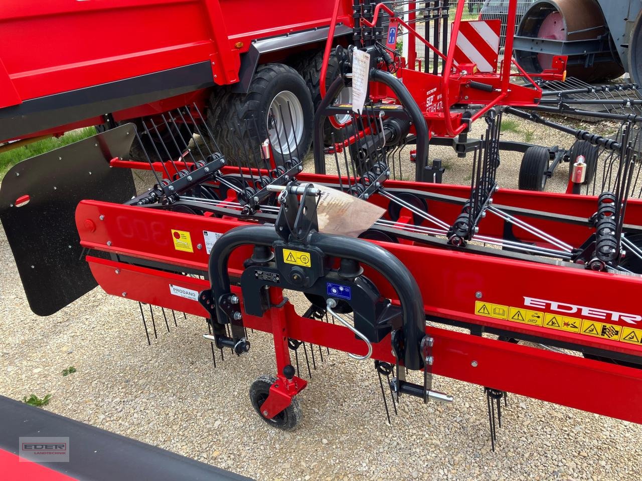 Schwader του τύπου SIP Bandrechen Favorit 234 F Alp, Neumaschine σε Luizhausen-Lonsee (Φωτογραφία 3)