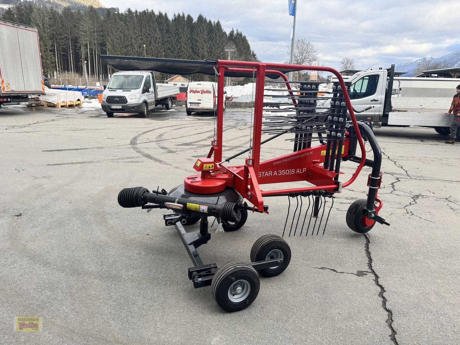 Schwader типа SIP Star 350/8 ALP Einkreiselschwader, Neumaschine в Kötschach (Фотография 8)