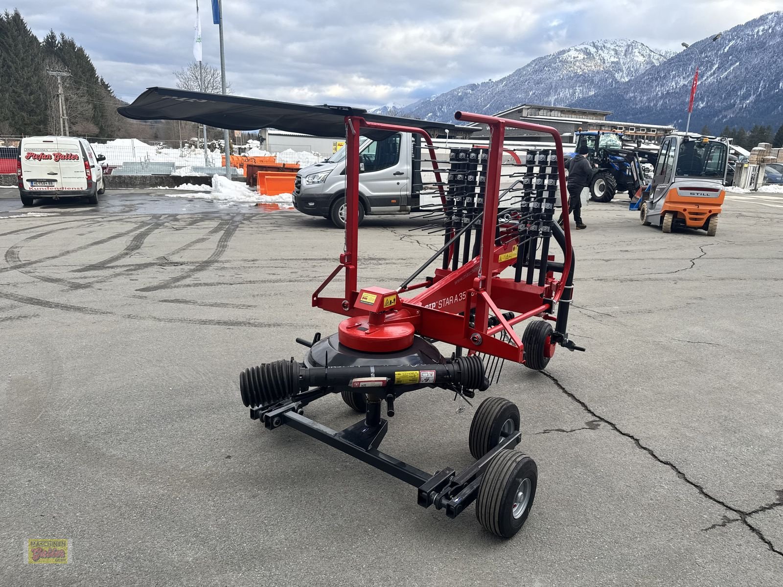 Schwader типа SIP Star 350/8 ALP Einkreiselschwader, Neumaschine в Kötschach (Фотография 9)