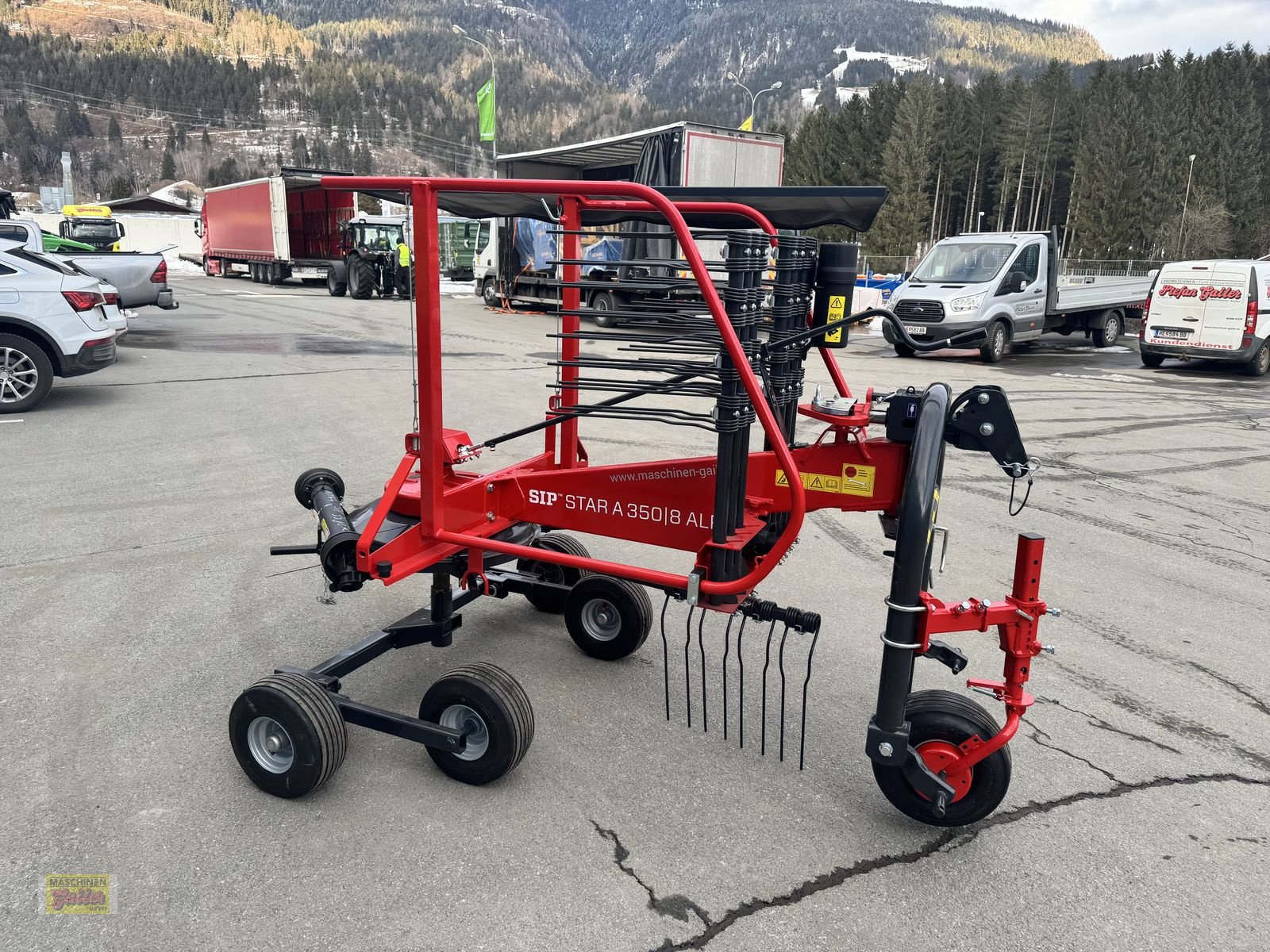 Schwader типа SIP Star 350/8 ALP Einkreiselschwader, Neumaschine в Kötschach (Фотография 5)