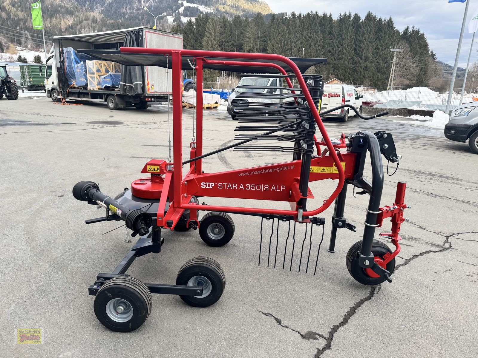 Schwader типа SIP Star 350/8 ALP Einkreiselschwader, Neumaschine в Kötschach (Фотография 7)