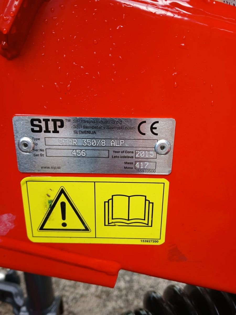 Schwader типа SIP Star 350/8 Alp, Gebrauchtmaschine в Reith bei Kitzbühel (Фотография 4)